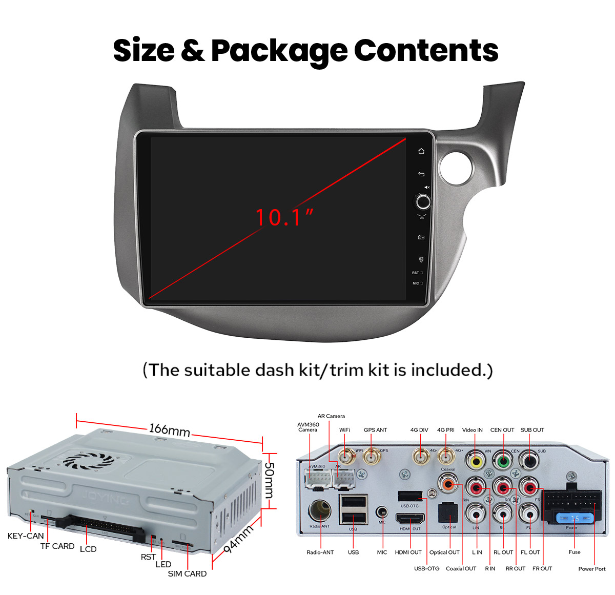 Android 13 Stereo Upgrade 10.1