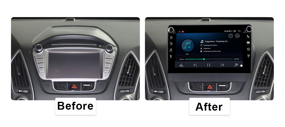 Hyundai IX35 Tucson Android Car Audio 