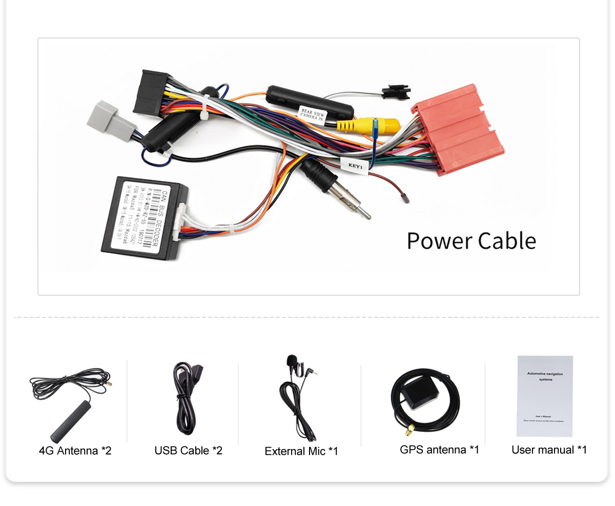 Aftermarket Hd Touch Screen Radio For Mazda 6 Joying