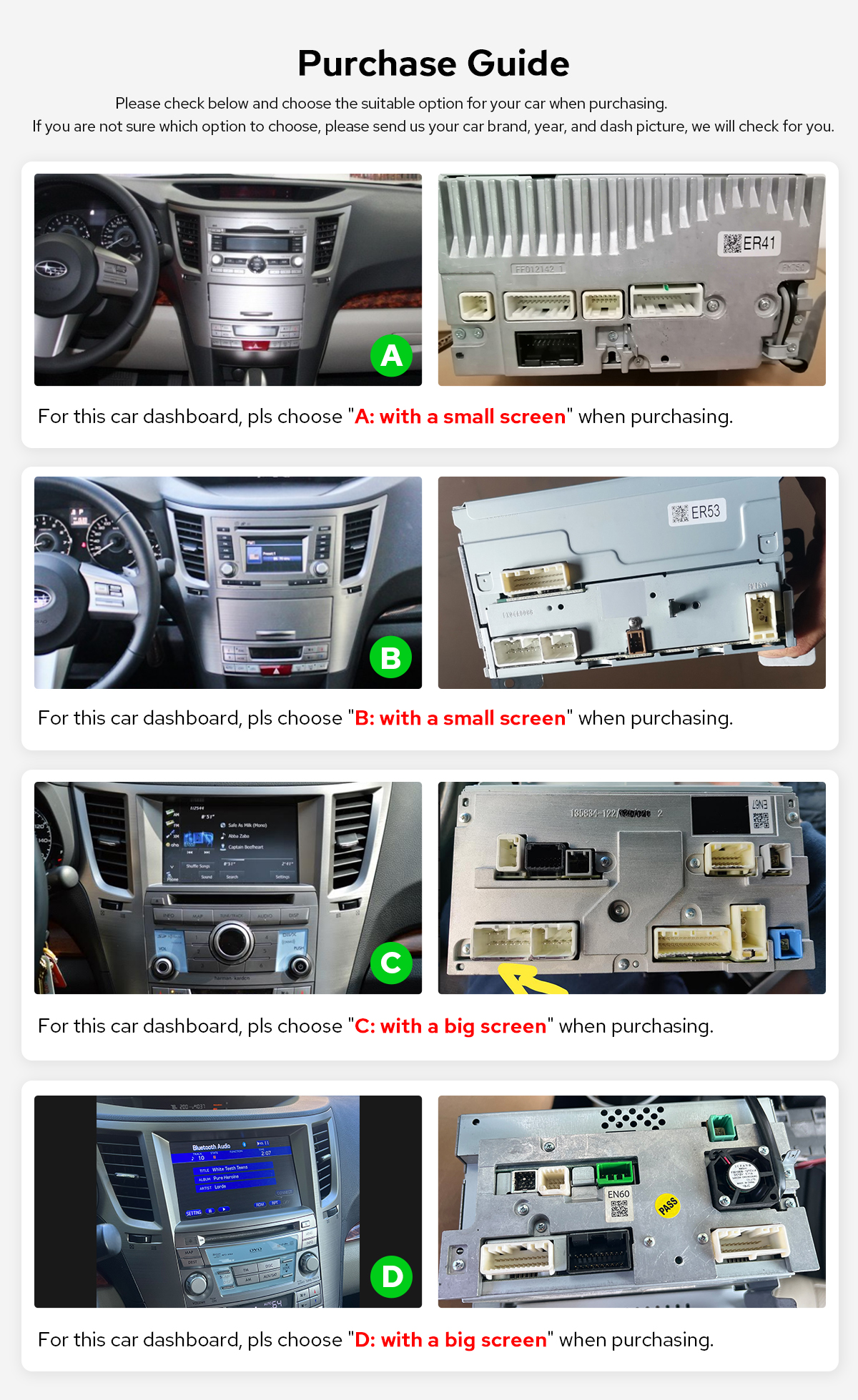 subaru legacy stereo upgrade