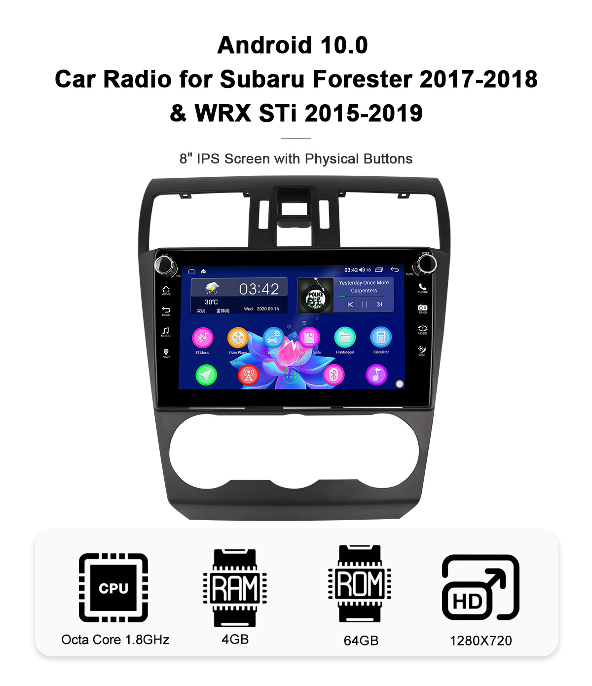 2015 wrx head unit