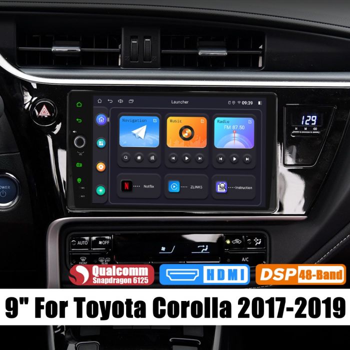 Toyota Corolla 2017-2019 Head Unit - Joying