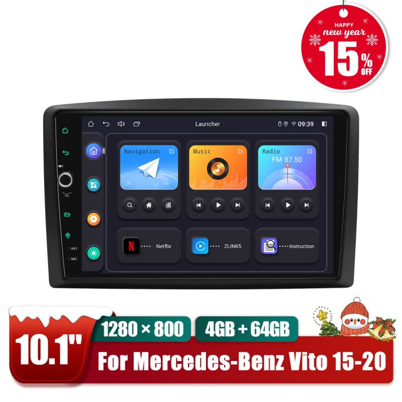 mercedes-benz vito car stereo 