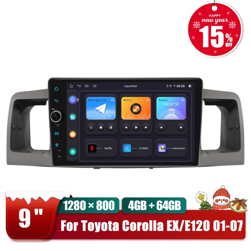 Toyota Corolla EX E120 2001-2007 radio