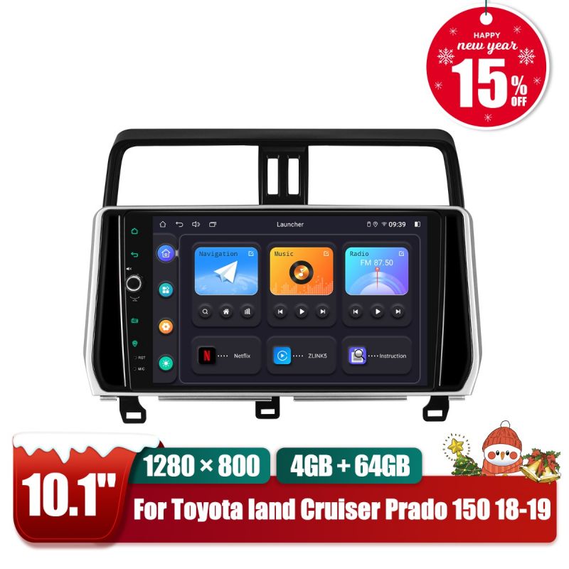 Land Cruiser Prado 150 car stereo