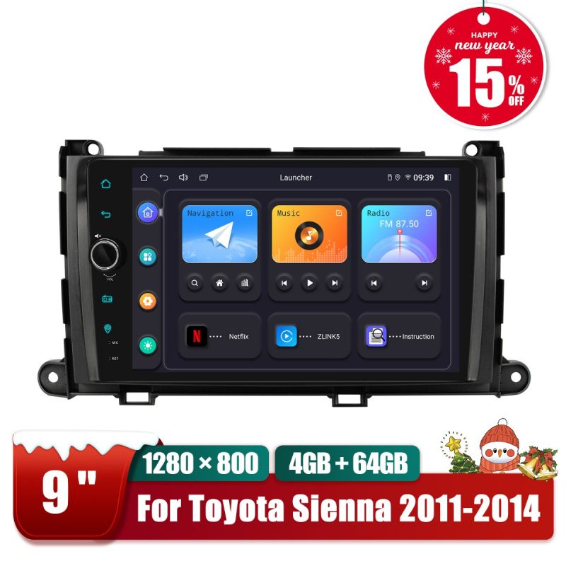 toyota sienna gps radio