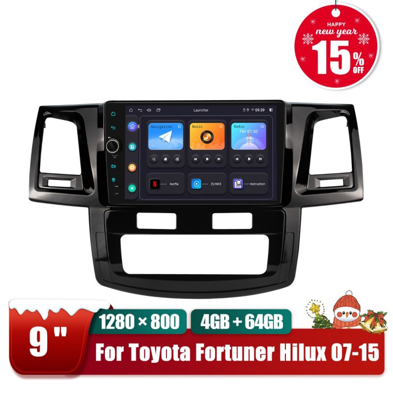 toyota fortuner car stereo