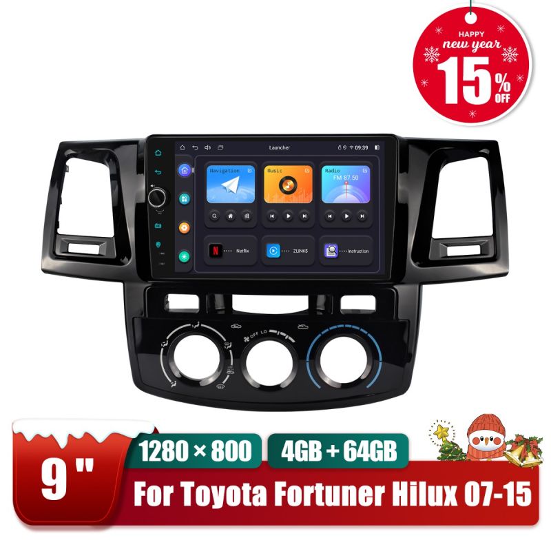 toyota fortuner gps radio