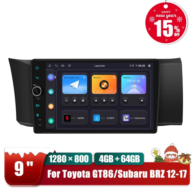 subaru BRZ android car radio 