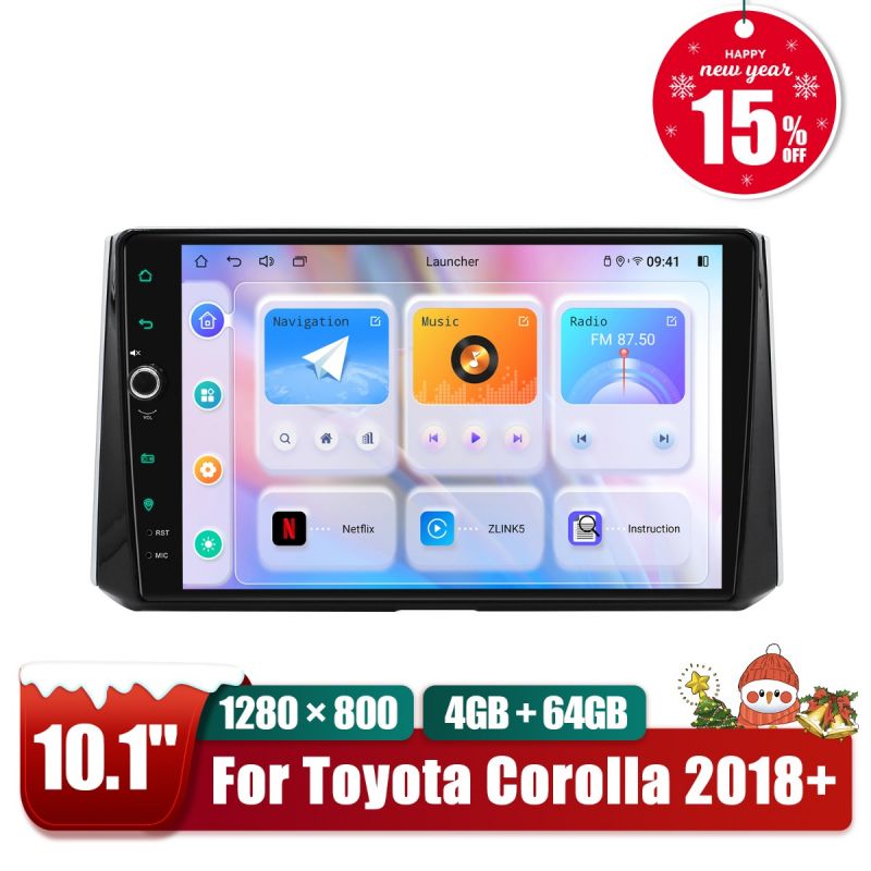 toyota corolla 2018+ android radio