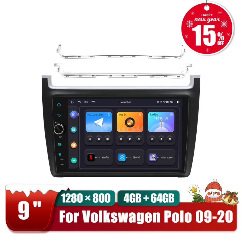 vw polo head unit replacement